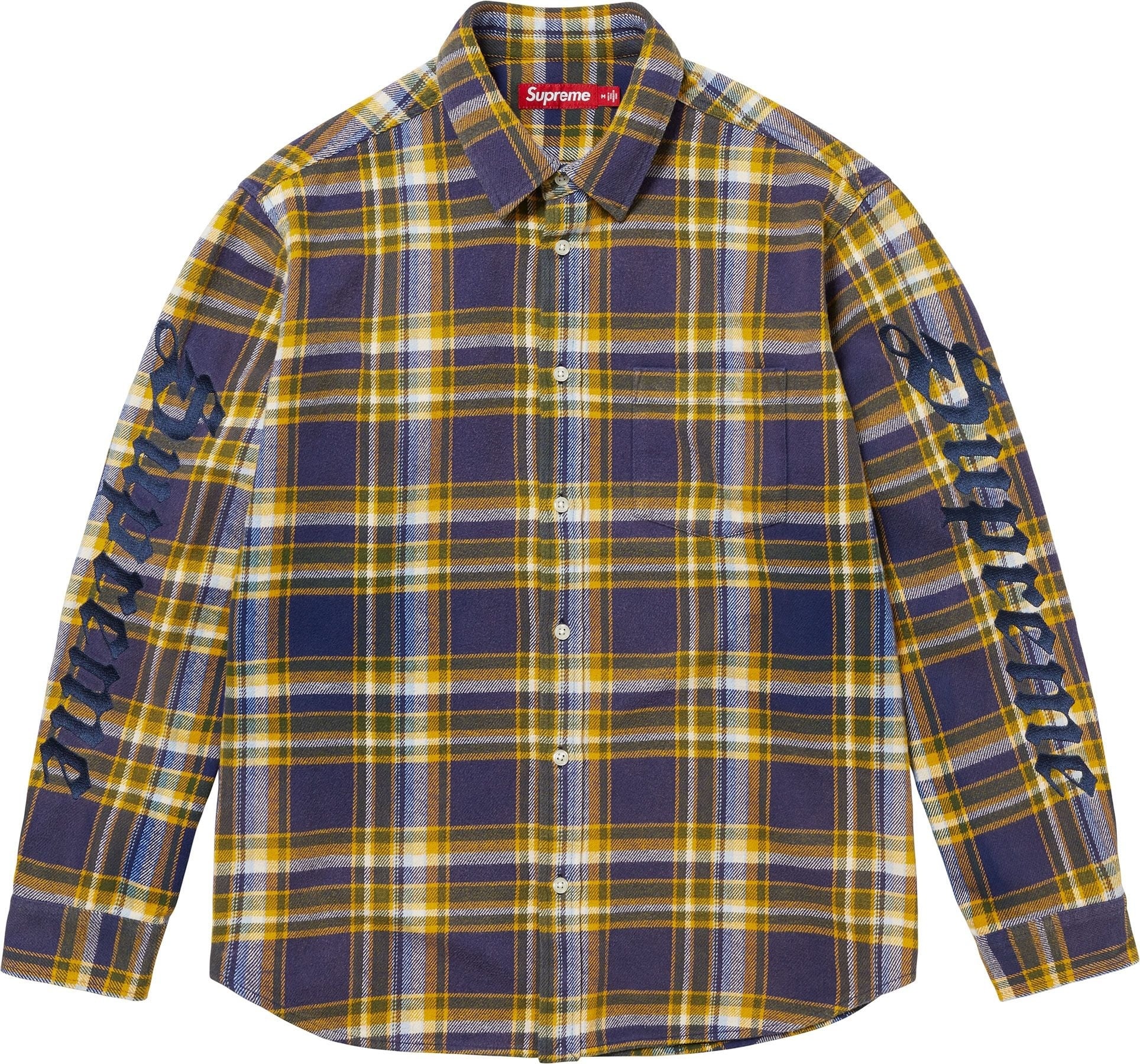 Old English Plaid Flannel Shirt view 2